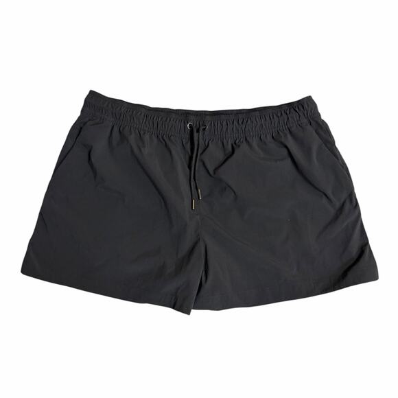 Athleta Midday Mid Rise Poplin Short Black Size XL - Picture 4 of 9